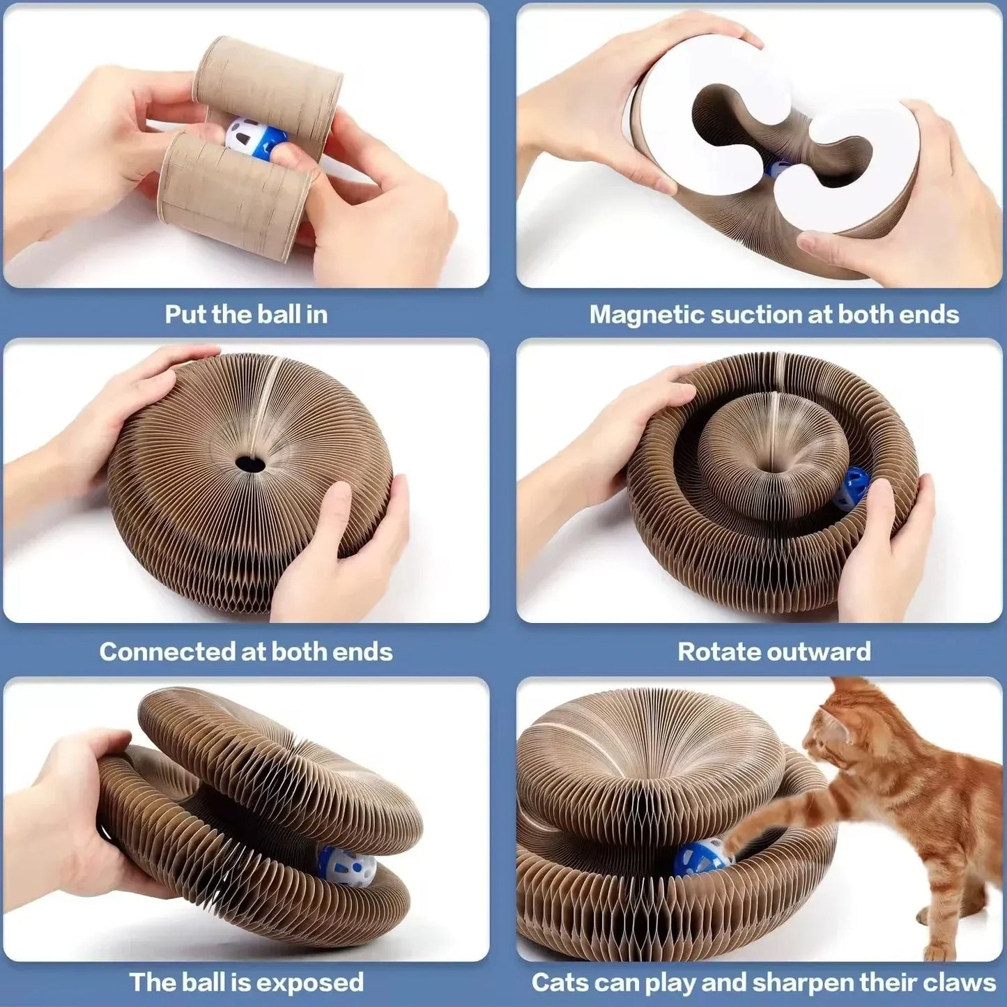 Mirada® Juguete Rascador para Gatos